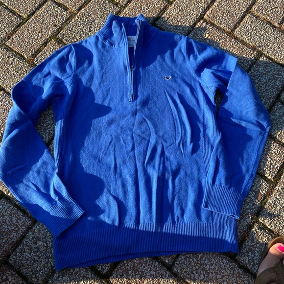 EUC Vineyard Vines 3/4 zip hoodie. - Picture 1 of 4